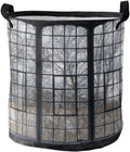 Choisissez un panier a linge qui se replie apres usage en coloris gris et noir